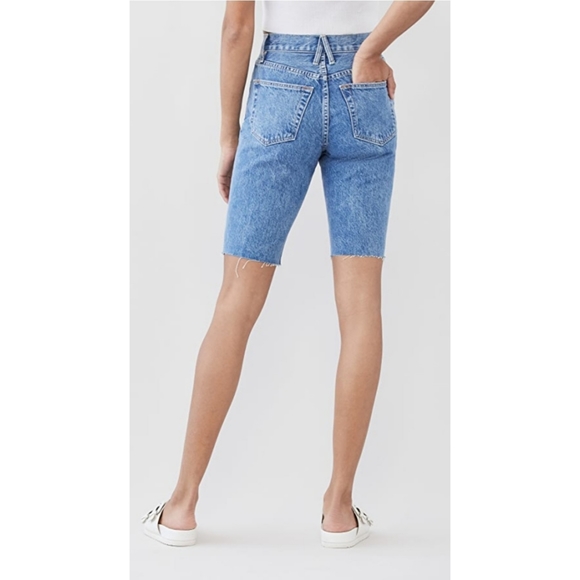 SLVRLAKE | Beatnik Denim Shorts in Pacific NEW Size 24 - Picture 2 of 11